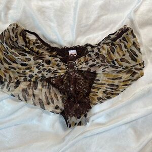 🆕 Victorias Secret Wild Elegance Leopard Print Panties